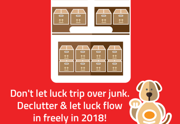 Declutter to make space for Luck this Chinese New Year 2018!