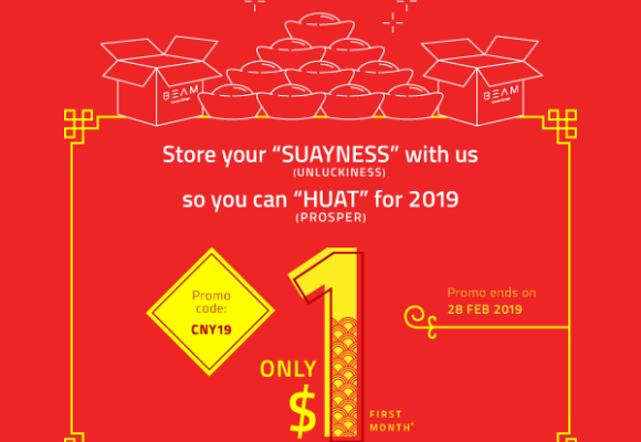 Store your “SUAYNESS” with us so you can “HUAT” for 2019!