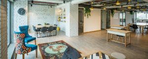 Tidy and spacious office space