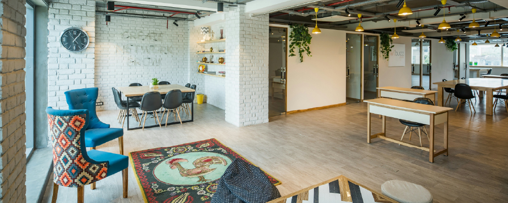 Tidy and spacious office space