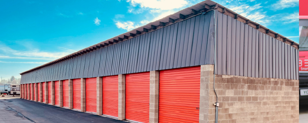 Self storage units