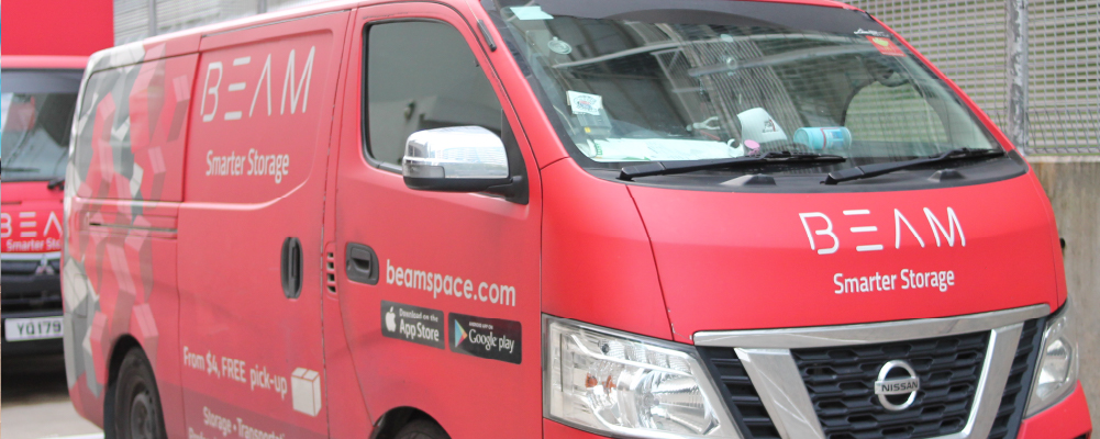 Valet storage van