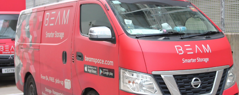 BEAM Space van