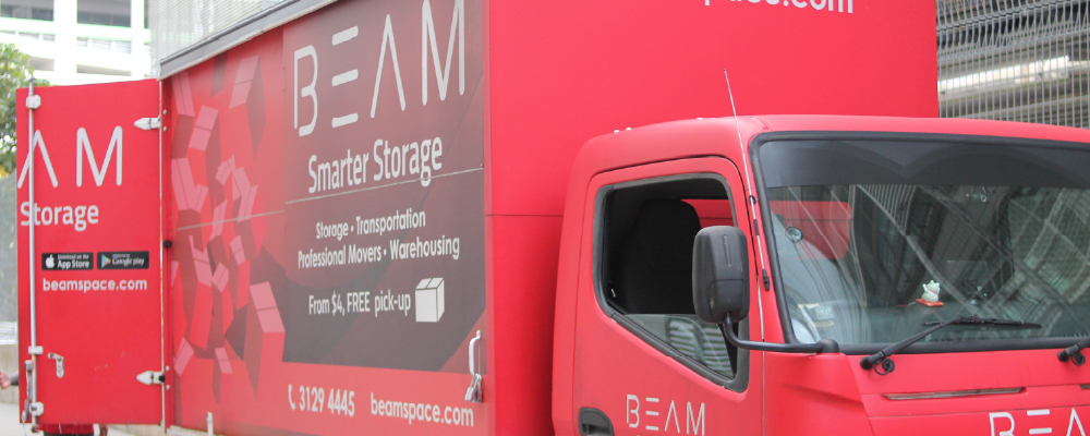 BEAM Space truck pick up