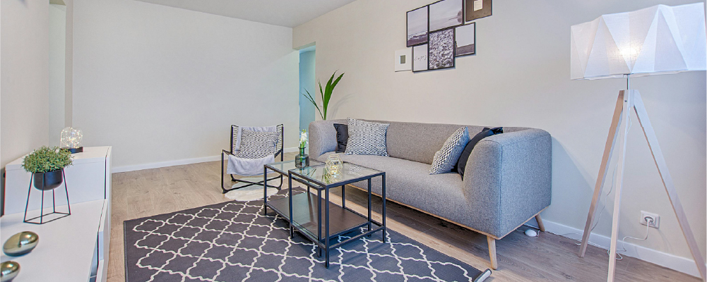 Furniture in apartment
