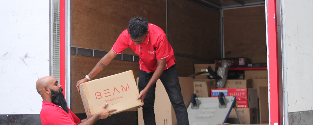 Valet storage BEAM Space