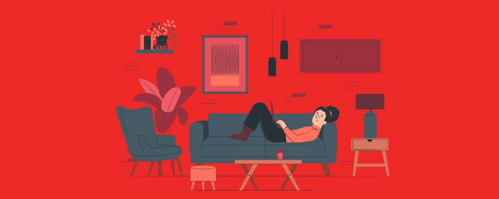 Modern Kuala Lumpur apartment interior with clean, uncluttered living space