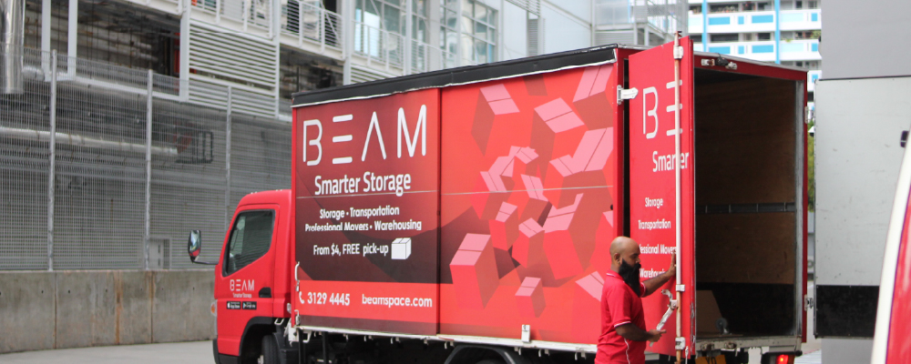BEAM Space truck