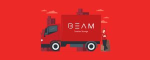 BEAM Valet storage pickup truck